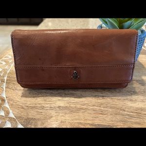 Harbour 2nd Leather Wallet brown Sz M